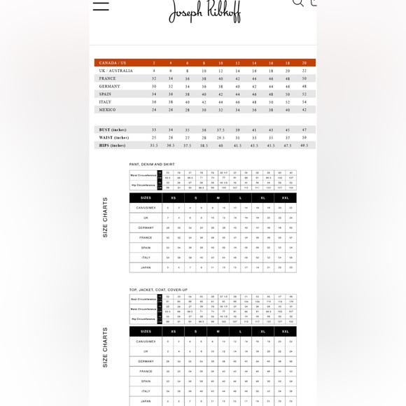 Joseph Ribkoff Long Sleeve Black Top with White Contrast Trim- Size 8 NWT - Picture 11 of 11